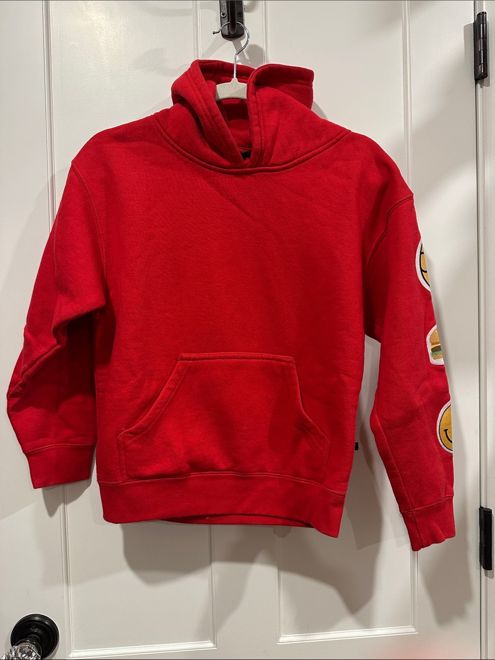 Kids BROdenim Hoodie Sweatshirt with Sleeve Patches